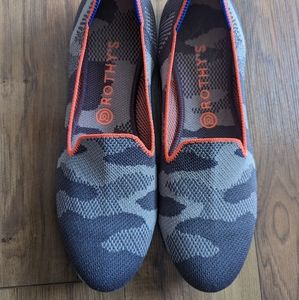 Rothys taupe camo limited edition loafers flats 10